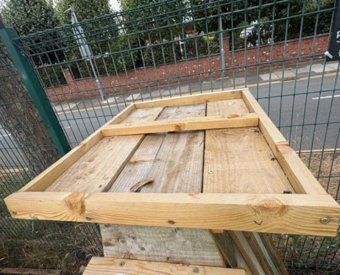 AUGUST 2026: Green Roof for the Bug Hotel AUGUST 2026: Green Roof for the Bug Hotel